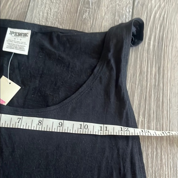 PINK VICTORIAS SECRET Women's Black Tank Top - Picture 6 of 8